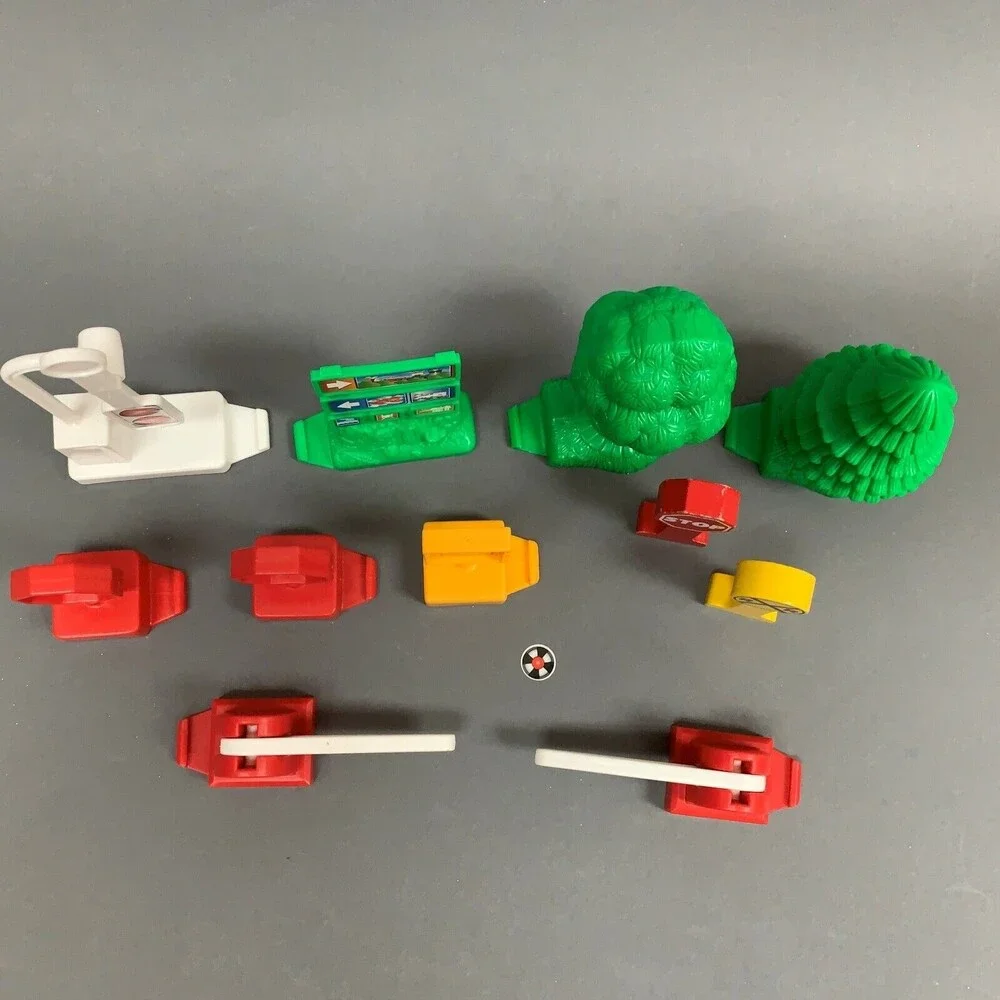 Fisher Price Railroad Track RR Stop‎ Light Signs Geo Trax 2003 2004 Trees
